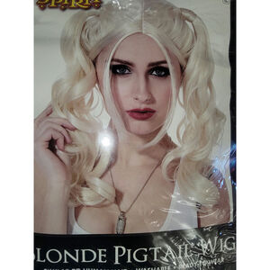 Blonde Pigtail Wig